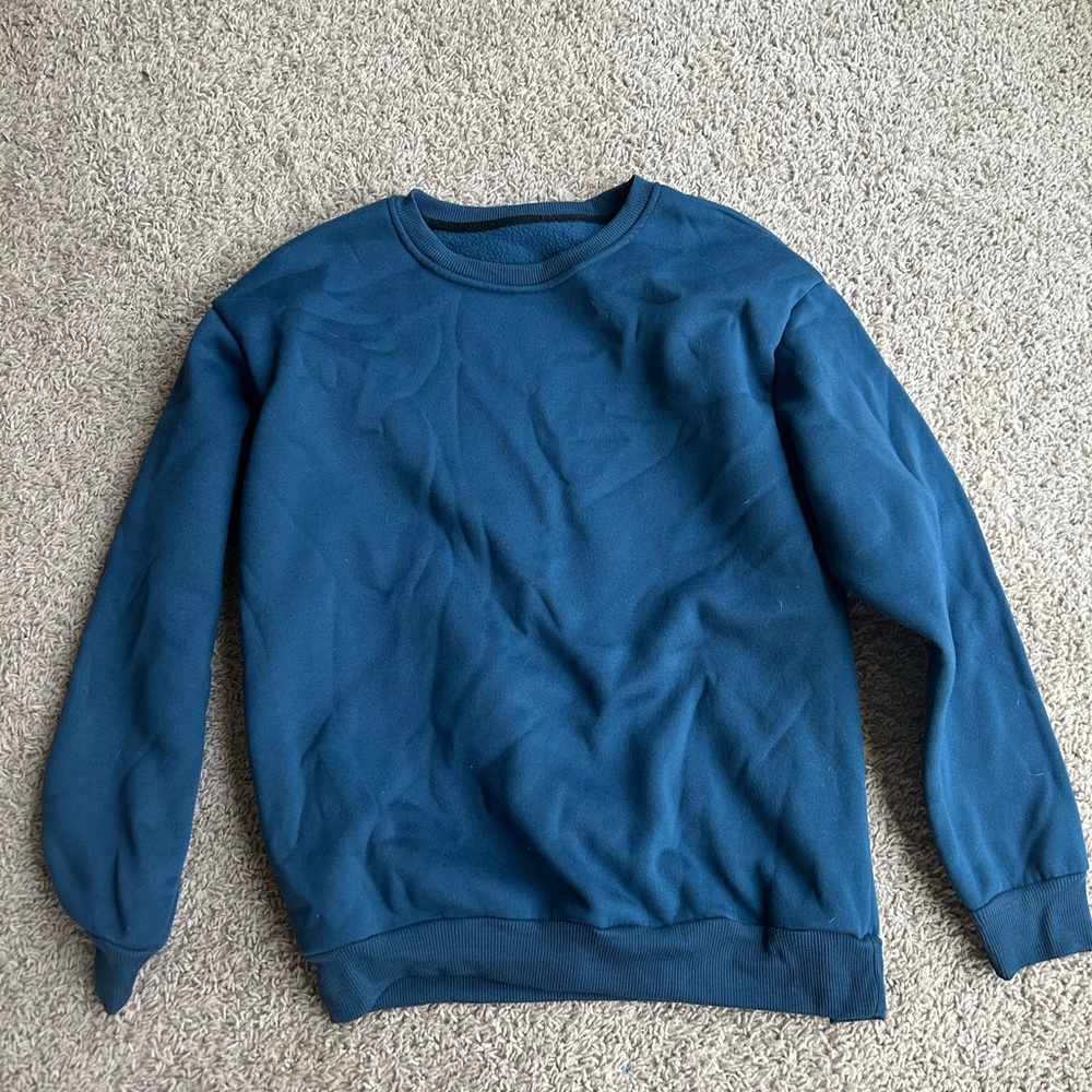 Blue SHEIN hoodie